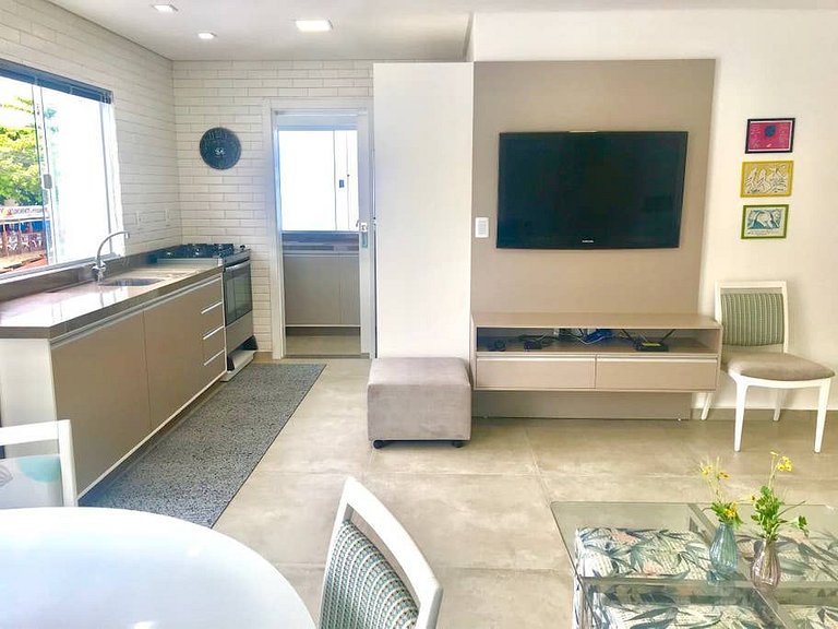 Paraíso em Mariscal apartamento - Pé na Areia