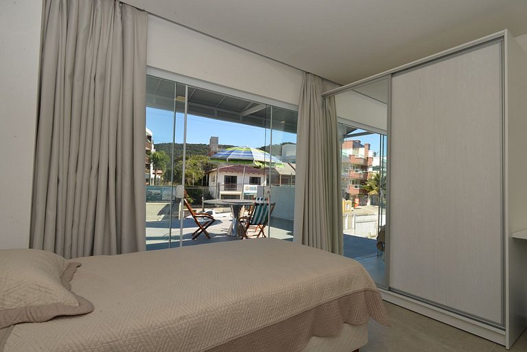 Paraíso em Mariscal apartamento - Pé na Areia