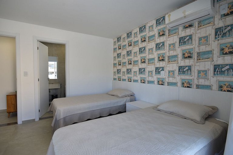 Paraíso em Mariscal apartamento - Pé na Areia