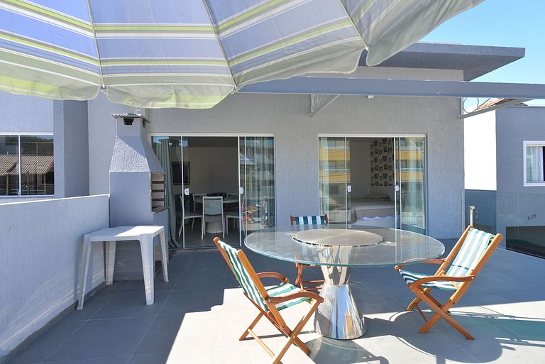 Paraíso em Mariscal apartamento - Pé na Areia