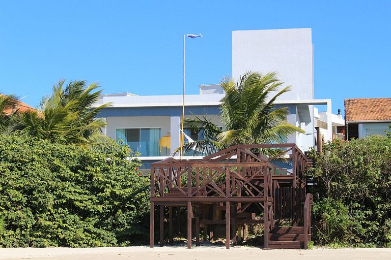 Natureza e pé na Areia