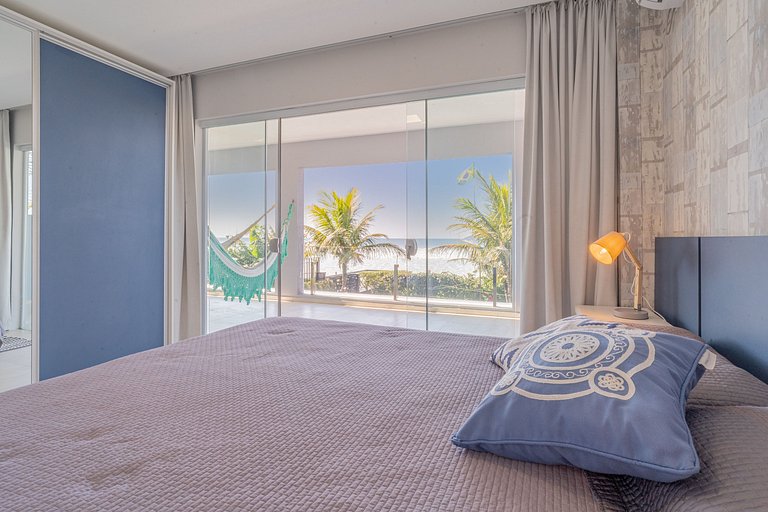 Fantástico frente mar - Piscina aquecida para 14 pessoas-pé