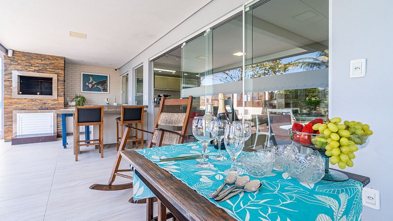 Fantástico frente mar - Piscina aquecida para 14 pessoas-pé