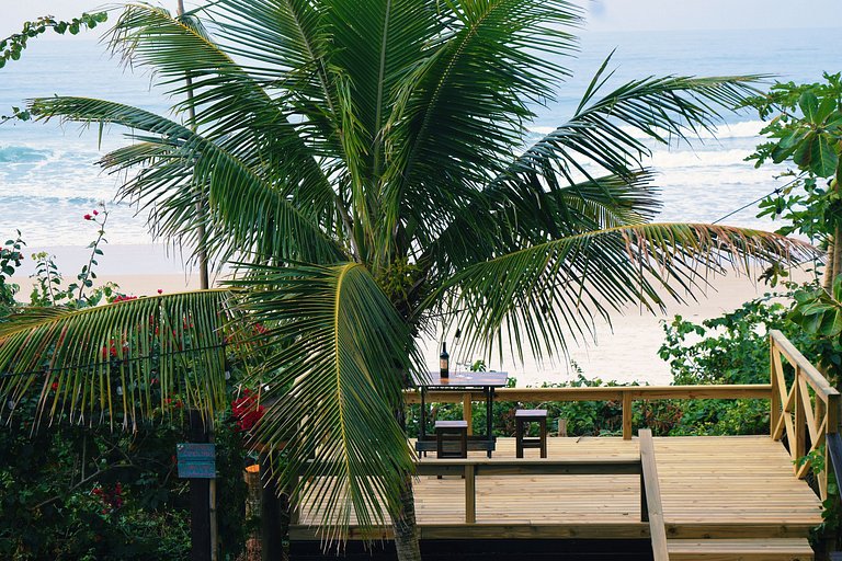 Fantástico frente mar - Piscina aquecida para 14 pessoas-pé