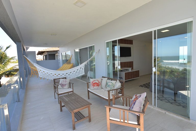 Fantástico frente mar - Piscina aquecida para 14 pessoas
